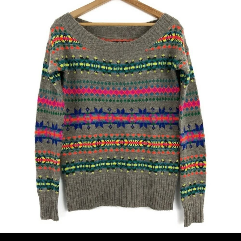 American Eagle Outfitters Neon Wool Sweater NWOT